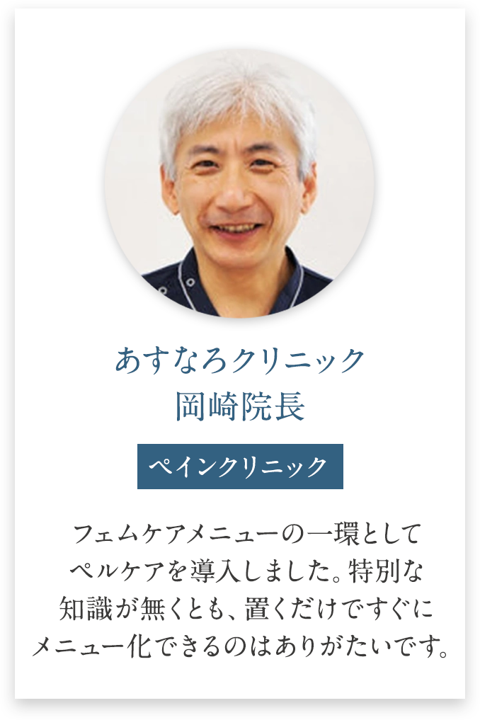 あすなろクリニック 岡崎院長の導入事例